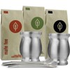 Mate Tea Set Organic ● 3 Mates + 2 Double-Walled