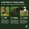 Rocklin™ Lawn Leveling Rake – 22” x 10” Stainless Steel