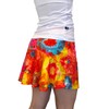 Smash Dandy Orange Tie Dyed Flutter Style Golf/Tennis Skort/Skirt (Medium)