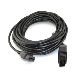 iKKEGOL 33 Feet/10 M OBD2 OBDII 16 Pin Car Male to Female Extension Cable Diagnostic Extender