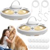 AMFUN 2 Pack Flea Traps for Home, Flea Light Traps,