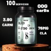 Cla + Carnitina 1kg Black Stone 100 Servicios Pre Entreno