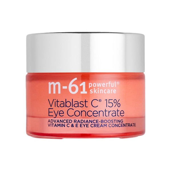M-61 Vitablast C 15% Eye Concentrate - Radiance-boosting and firming 15% stabilized vitamin C eye cream concentrate with vitamins E and B5, gallic & kojic acid.