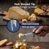 SYOKAMI Cheese Cutter Knife, 5.5" Serrated tomato knife for block