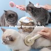 Cat Grooming Brush - Cat Brush for Shedding, Cat Dog