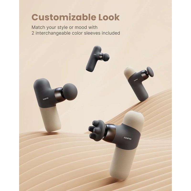 RENPHO Mini Massage Gun with Heat Deep Tissue Muscle Massage