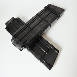 OIMIO 12-Dart Ultra Magazine, Dart Magazine Bullet Dart Clip for Nerf Ultra 2 pcs Black