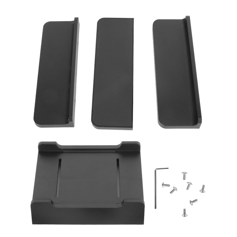 Vertical Laptop Stand Holder Adjustable Width Dual Slots Laptop Holder