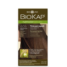 Biokap Nutricolor Delicato Hair Colors 6.06 Dark Blond Gentle Havana,140ml