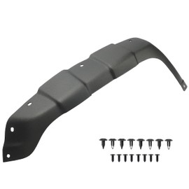 KUAFU Front Right Fender Flare Mud Guard Compatible with 2000-2003 Honda TRX350TM TRX350TE TRX350FM TRX350FE Black Splash Guard