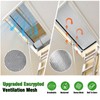 AGHITG Attic Door Insulation Cover with Screen Mesh for Pull