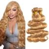 Hxxcoup Sew in Bundles Echthaar Tressen Zum EinnäHen Human Hair