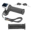 Throttle Handle 36V Half-Twist Throttle with LED Power Indicator Key