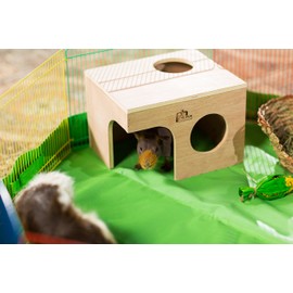 Prevue Pet Products Wood Guinea Pig Hut 1122