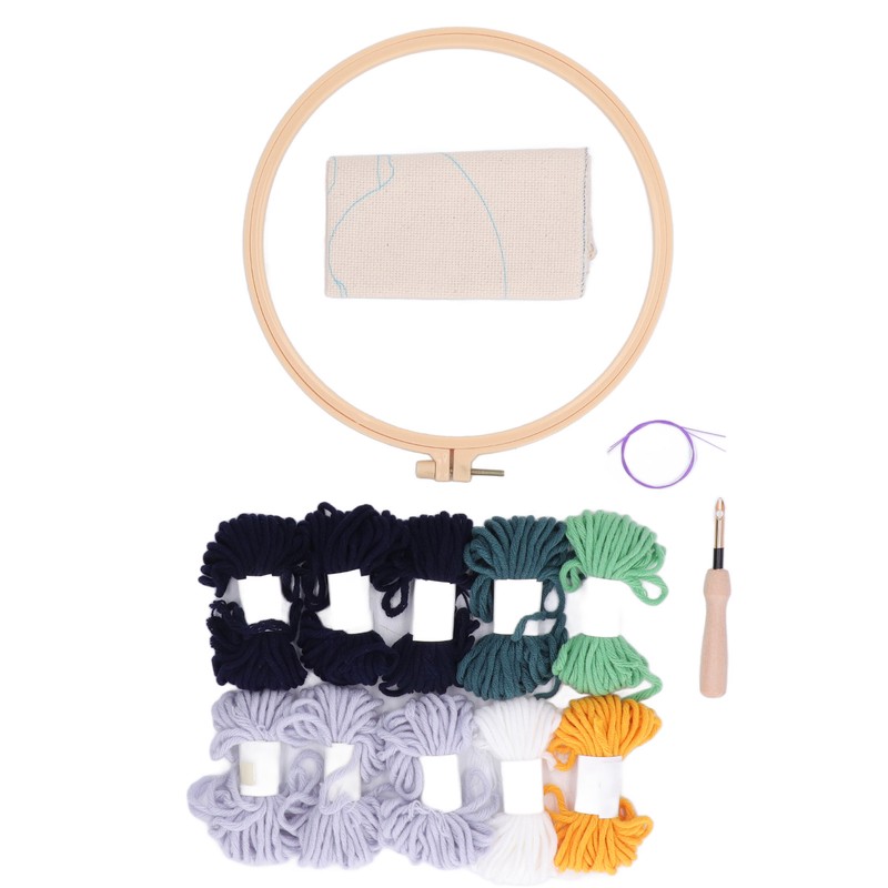 Punch Needle Embroidery Kits Exercise Patience Reusable Embroidery Punch Needle