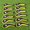 MUXSAM Golf Club Head Cover Yellow Neoprene Long Number Printed