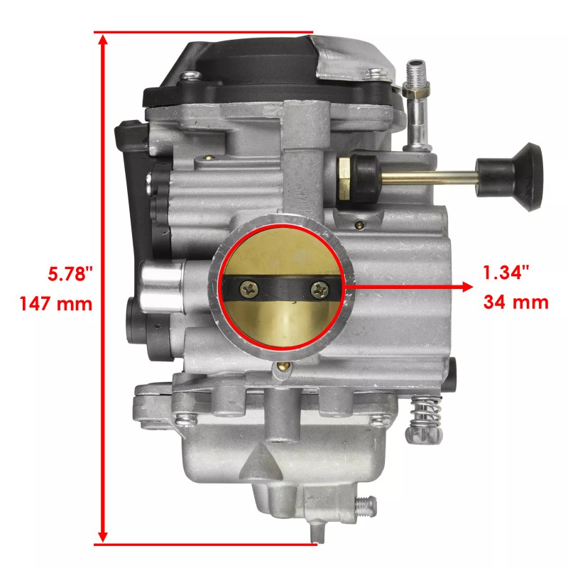 Caltric Carburetor For Yamaha 4XE-14140-01-0