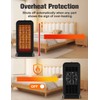 BALKO Space Heater, Portable Electric Heaters for Indoor Use with
