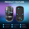ATTACK SHARK X6 49g Superlight Wireless Gaming Mouse with Magnetic