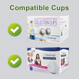 Maymom - Freemie Flange Inserts (19mm) - Small Inserts for Freemie Collection Cups