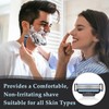 16 Pcs Razor Blades Compatible with Mach 3 for Men,