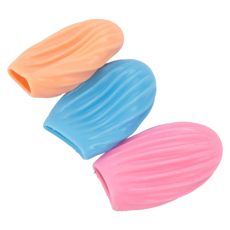 3pcs Elastic Sleeves Leak Proofing Sleeves Reusable Portable Stretchable Soft