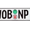 Wolfsburg German Euro Plate with Seals - Random Characters