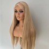 MISSWEN Women Ash blonde Long Straight HD Lace Front Wig