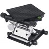 Lab Lift Stand Table Black Aluminum Automatic Leveling Rotatable Scientific