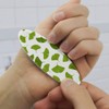 Ginko Biloba Leaves Pattern Double-Sided Oval Nail File Emery Board