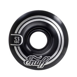 Enuff Skateboards Enuff Refresher II Wheels Skateboard Wheels Unisex Adult, unisex_adult, ENU520, Black (Black), 53 mm