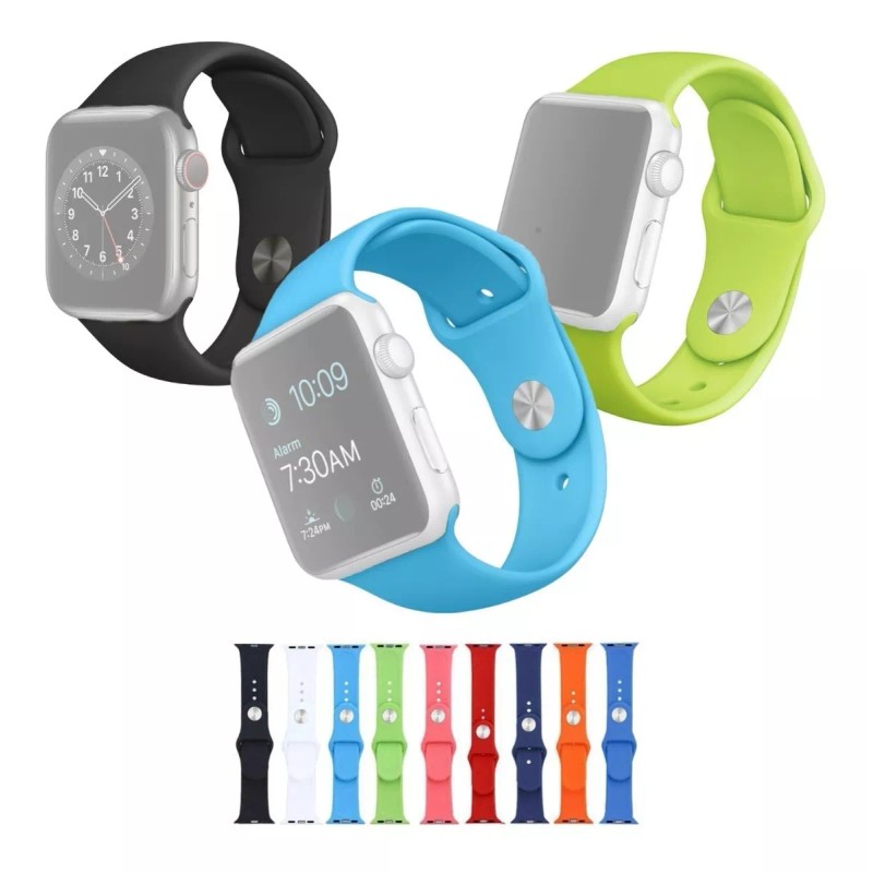 Veraly Correa Goma Tacto Reloj Inteligente Smartwatch 38/40/42/44mm