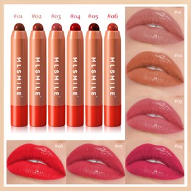 SELINE GIRL Lip Gloss, Lipstick 3 Step Makeup in 1 Swipe, Multi Use Lip Gloss, Cream Blush Eyeshadow base, Lip Stain Waterproof & Transfer Proof, Hydrating Wear & Vegan #Pink