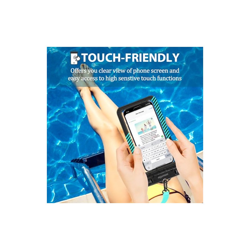 IPX8 Waterproof Phone Pouch - Universal Protection for Devices