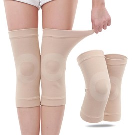 SCJJZ Knee Pads That Keep You Warm, Ultra Thin, Breathable and Non-Marking Knee Pads, Suitable for Arthritis, Injury Recovery, Sports, Running and Fitness, Unisex (L)