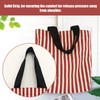 Tote Bag Canvas Shoulder Bag Casual Shopping Bag Multipurpose Reusable