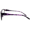 Clear Lens Glasses With Bifocal Reading Lens Womens Rectangular Cateye