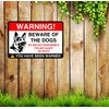 Safety First Display LTD Beware of the dogs! we are