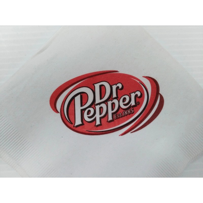 Dr Pepper Napkin 10 Pack (2 Types) - FREE SHIPPING