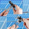 WKRTDY MC4 Connector Tool Set - 2-Piece Plug-In Aluminium Installation