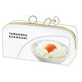 Kamio Japan 050235 Every.GOHAN Box Pen Case, Egg Kake Rice, Casual