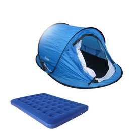 POP UP Tent with AIR Mattress(Double) Combo