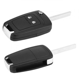 Car Key Fob Shell with 2 Buttons - Car Key Cover Compatible for Opel Vauxhall Astra Insignia Vectra key fob, Car Key Fob Case Remote Control Car Key Shell Case Fob Car key cover