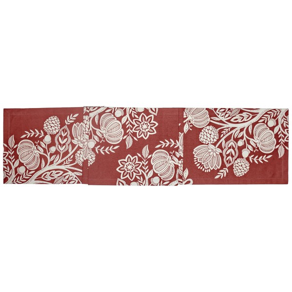 Boston International Cotton Table Runner Dining Room Tabletop Decorations for