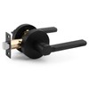ANNFUZ Round Passage Lever Door Handle Without Key, Non-Locking Heavy