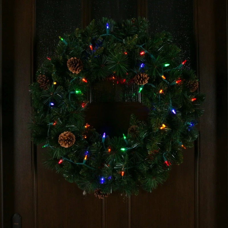 GE StayBright 300-Count 74.5-ft Multicolor LED Miniature Christmas String Lights