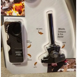 Camillus Adventure Pack Outdoor Survival Kit New Hatchet Knives Fire Starter