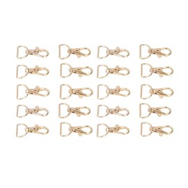 Llaveros, duraderos, brillantes, seguros, clips para llaveros, aros para llaveros y cadena, clip para llavero para ganchos para llavero