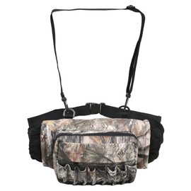 MYDAYS OUTDOOR Camo Waist Pack Bag with Handwarmer,Hunting Fanny Pack with Adjustable Belt,Lightweight Hunting Waist Pouch Bag for Winter Outdoor Hiking Climbing Fishing