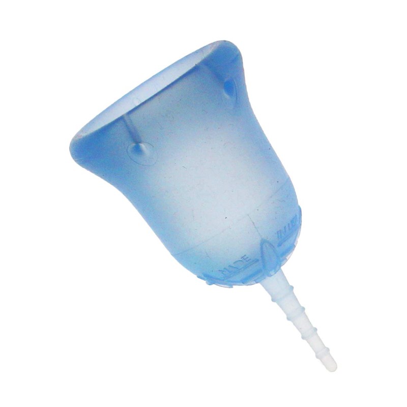 月経カップ スクーンカップ サイズ１と２の 2個セット 初心者 にも使いやすい 生理カップ (バランス（水色）, サイズ１と２ (2個セット))